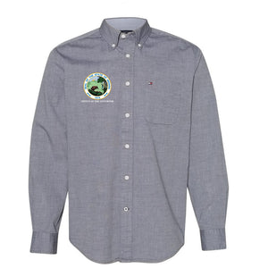 NEW Tommy Hilfiger Chambray Shirt - Office of The Governor Indiana State Seal