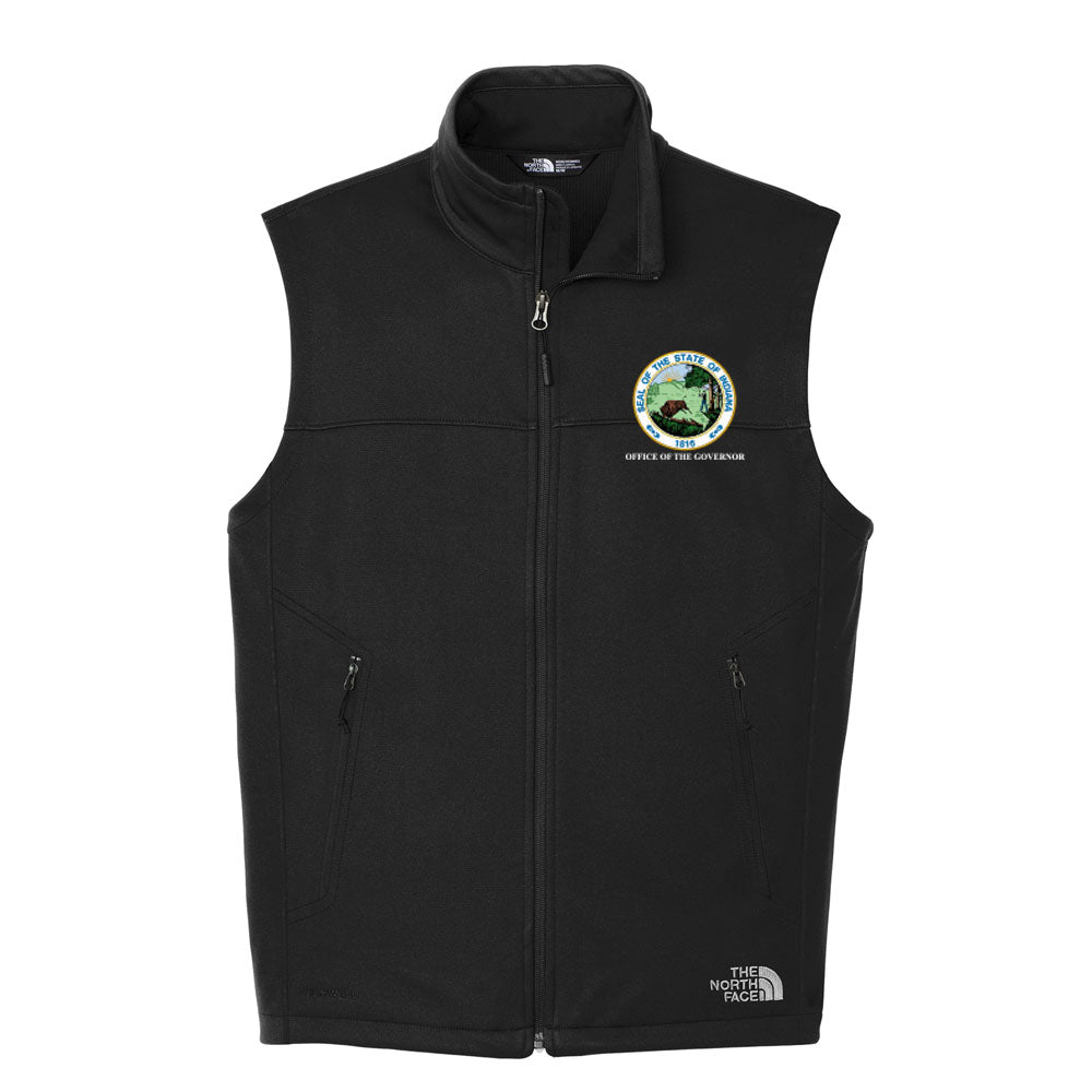 The North Face Ridgeline Soft Shell Vest - Office of The Governor Indiana State Seal